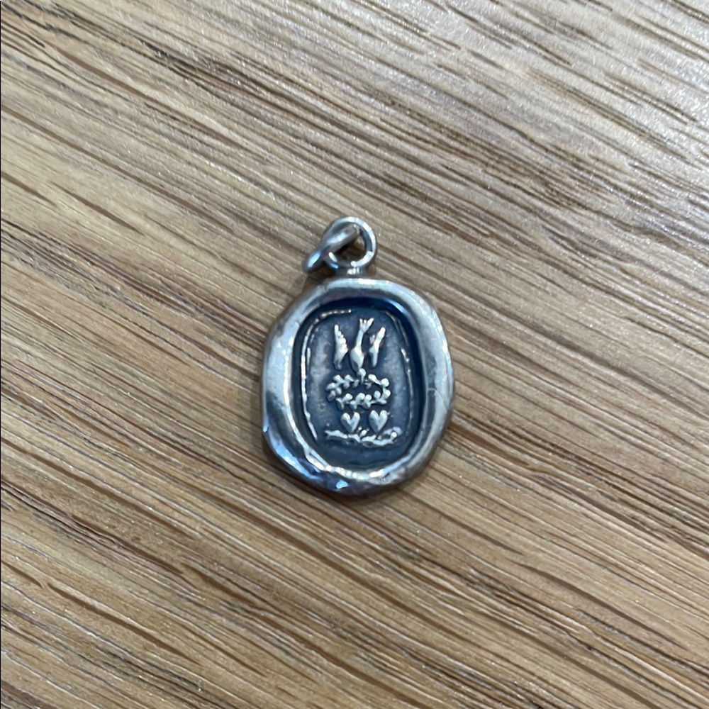 Silver Pyrrha Soul Mates Pendant Charm